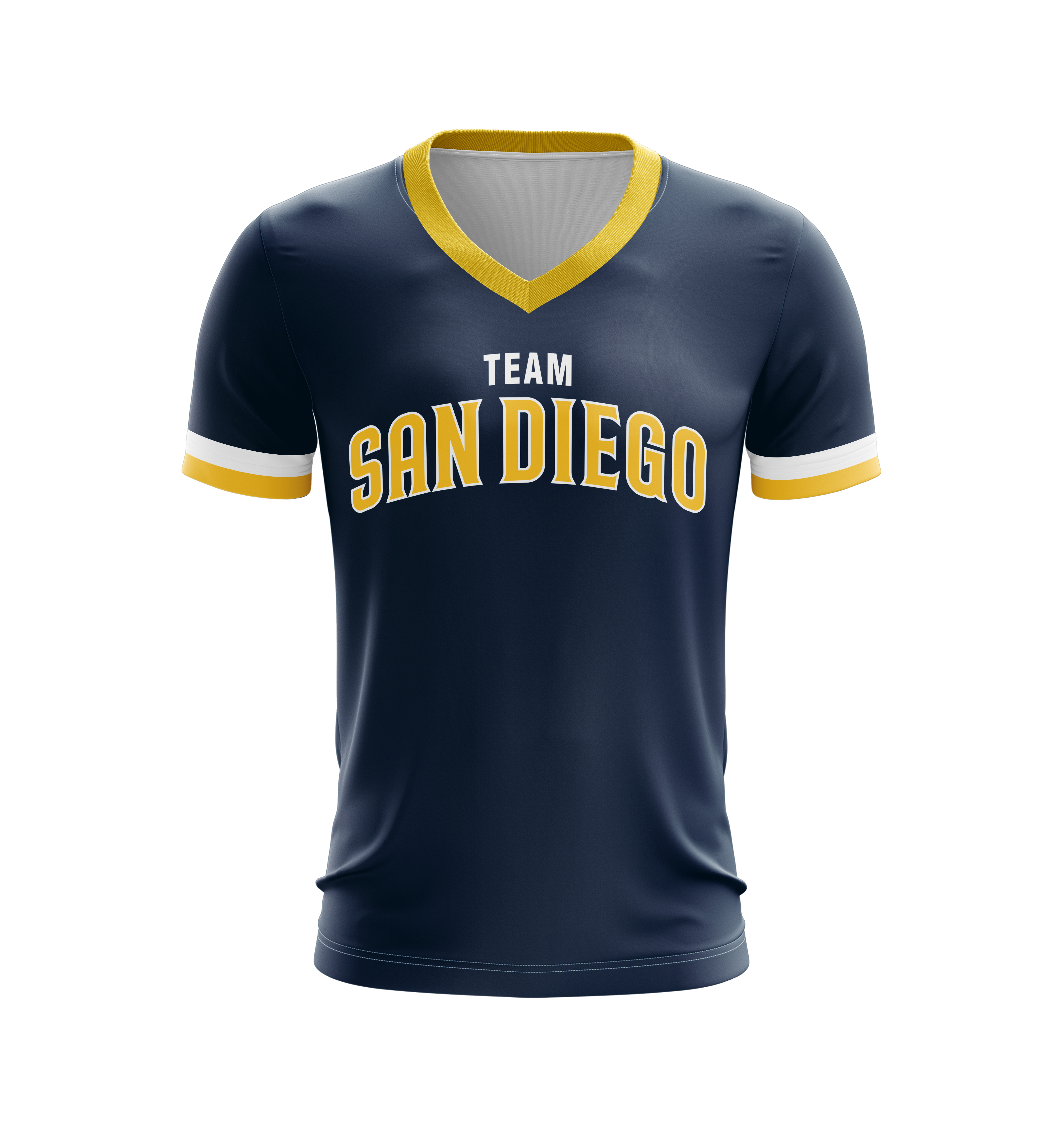 TEAM SAN DIEGO NAVY V-NECK